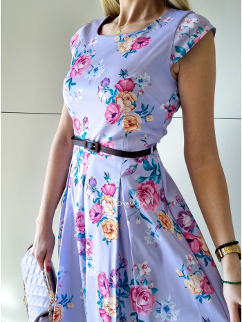 Šaty Violet roses P 93