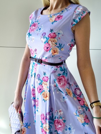 Šaty Violet roses P 93