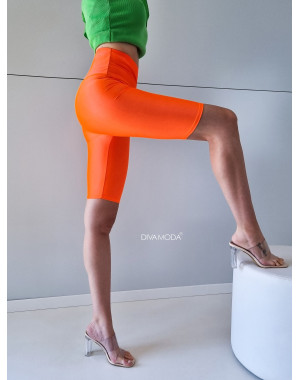 Metalické cyklisťaky orange D 197