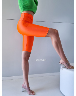 Metalické cyklisťaky orange D 197