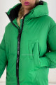 Oversize zimná bunda CC zelená S 569