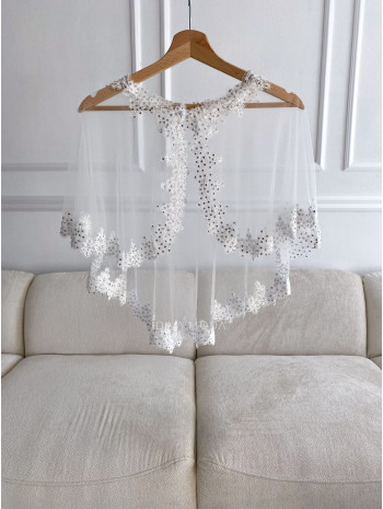 Vyšívané bolero na šaty 