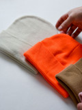 Basic čiapka šmolkového strihu orange neón P 123