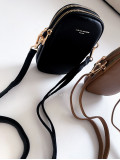crossbody kabelka hnedá David Jones K 5