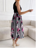 Midi šaty Mickey Minnie Pink Bow S 64