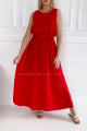 Maxi šaty Selinaa červené P 114