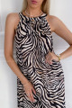 Maxi šaty zebras P 150