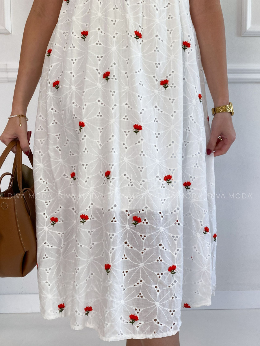 Dietované Midi šaty flowers P 179