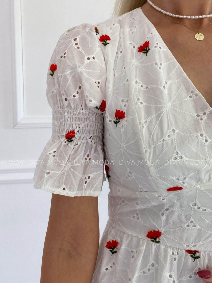 Dietované Midi šaty flowers P 179