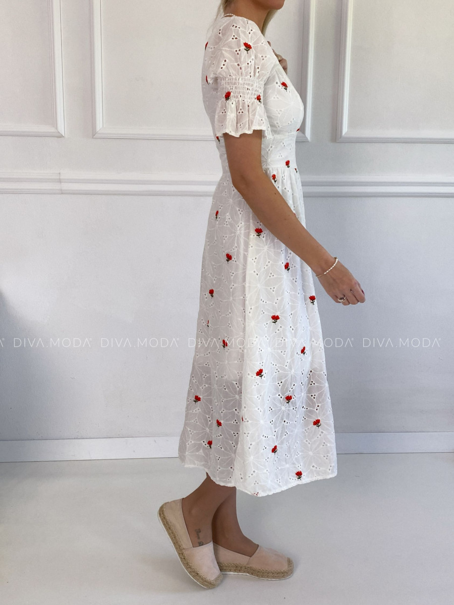 Dietované Midi šaty flowers P 179