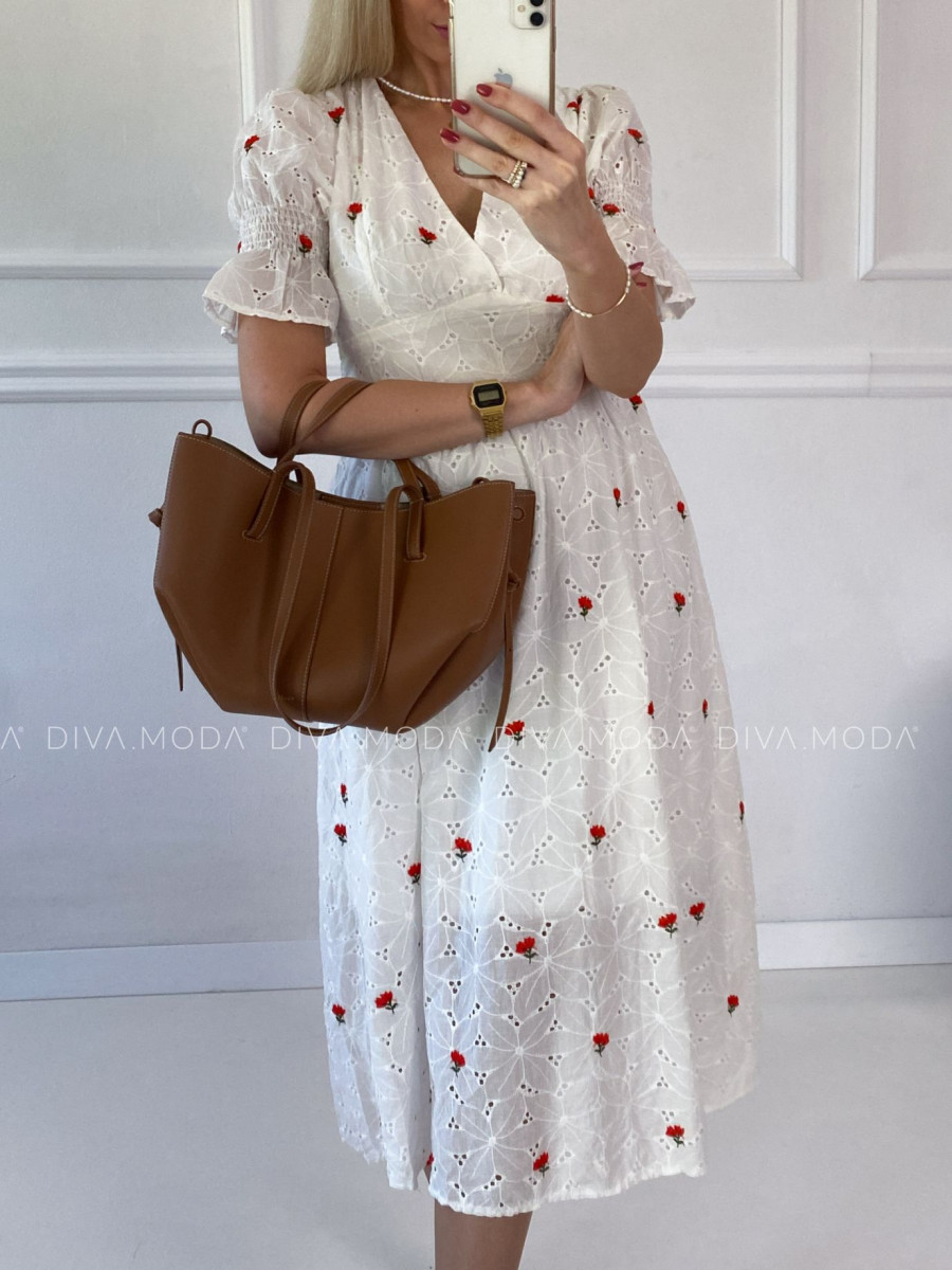 Dietované Midi šaty flowers P 179