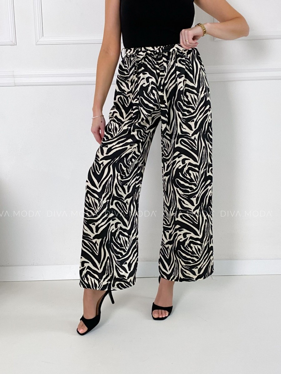 Ľahké nohavice zebra P 185