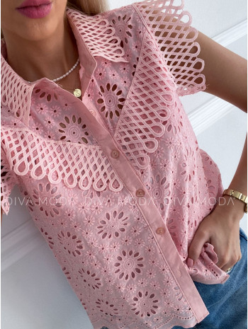 Blúzka madeira ružová P 219