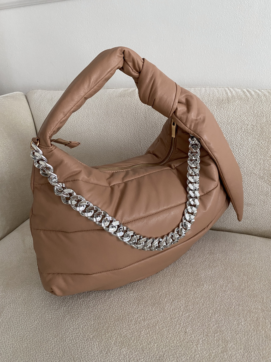 Bom Bag taupe s retiazkou N 15
