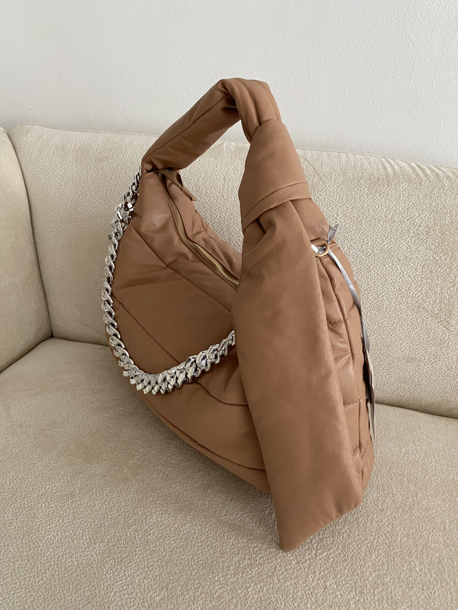 Bom Bag taupe s retiazkou N 15