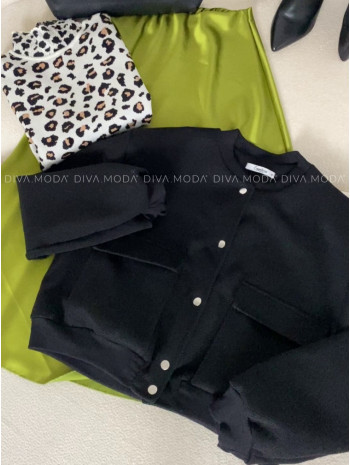 Bombera na cvoky čierna V 94