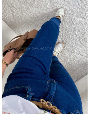 Mom jeans tmavo modré M 174 Mom jeans tmavo modré M 174