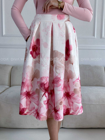 Tulipánová sukňa kvetovaná Zoe M 260