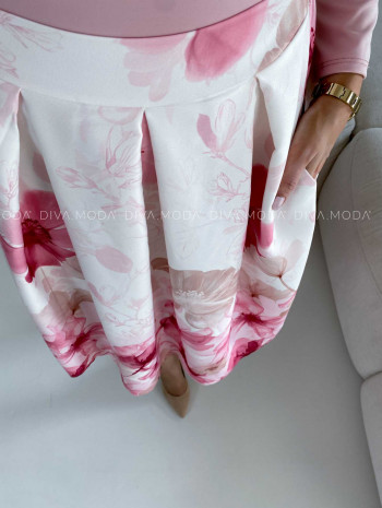 Tulipánová sukňa kvetovaná Zoe M 260