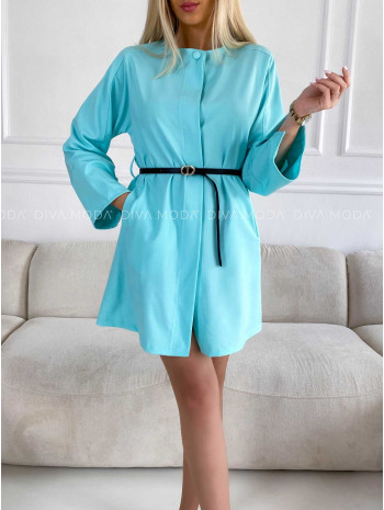 Elegantné šaty s opaskom Molly mint M 296