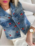 Riflová vesta strawberry M 325