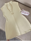 Krátke šaty Lotty butter yellow M 611