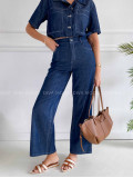Rifľovinový komplet dark denim K 300