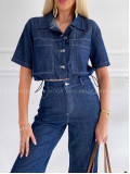 Rifľovinový komplet dark denim K 300