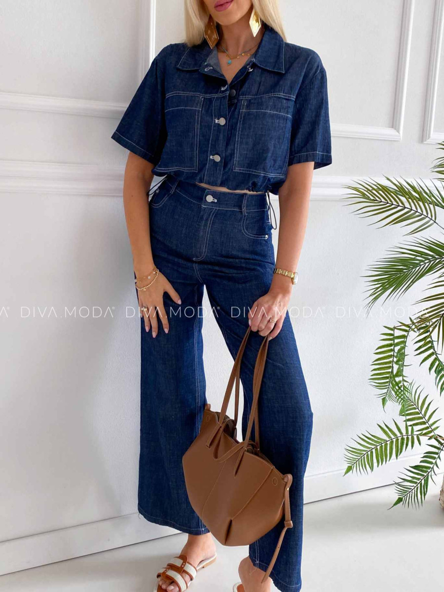 Rifľovinový komplet dark denim K 300