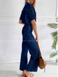 Rifľovinový komplet dark denim K 300