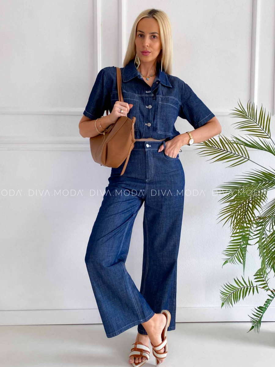 Rifľovinový komplet dark denim K 300