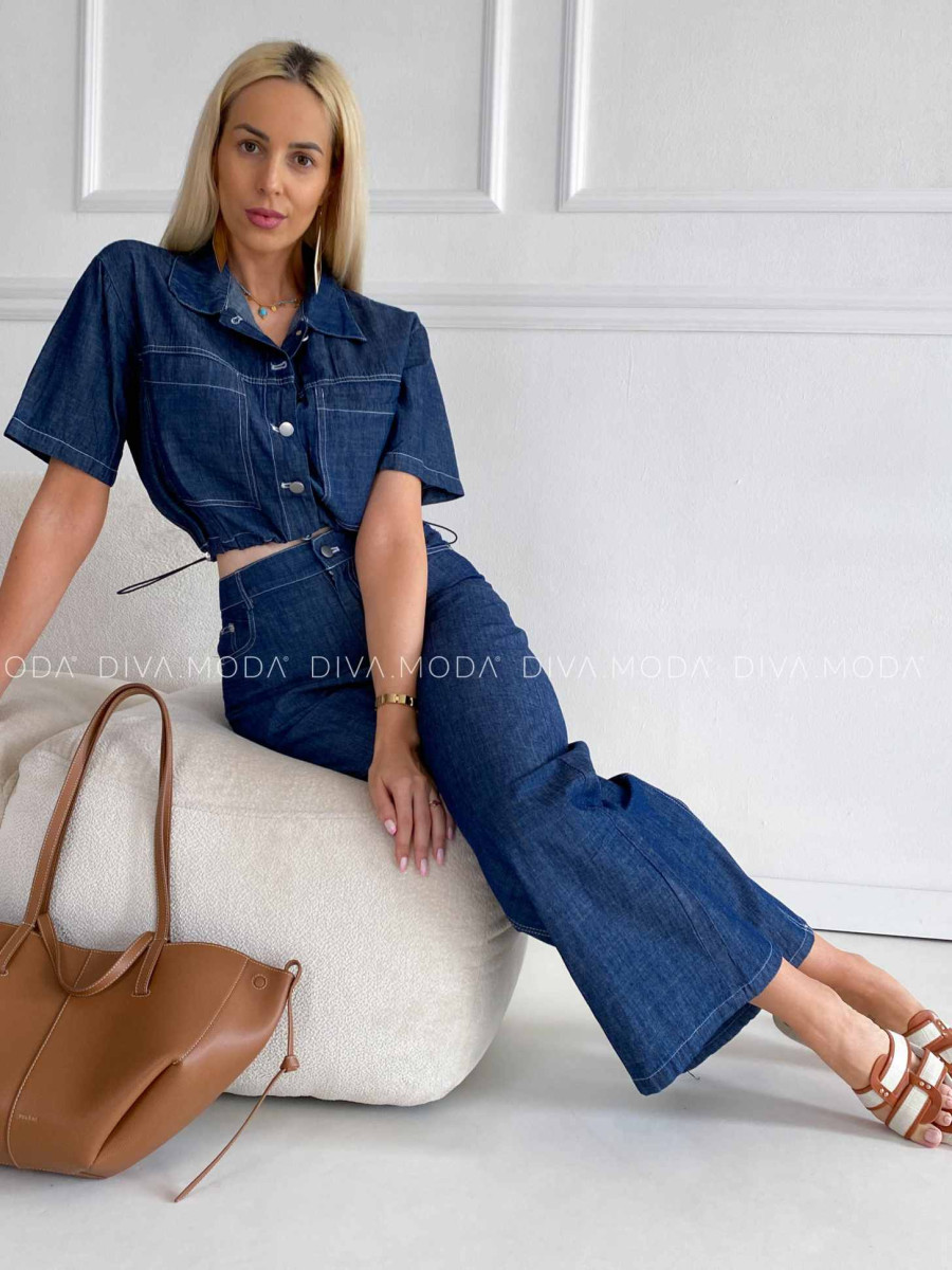 Rifľovinový komplet dark denim K 300