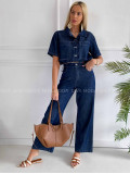 Rifľovinový komplet dark denim K 300