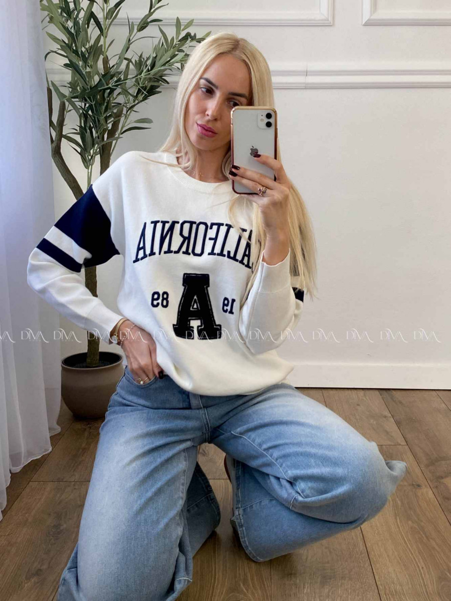 Sveter california smotanový A 30