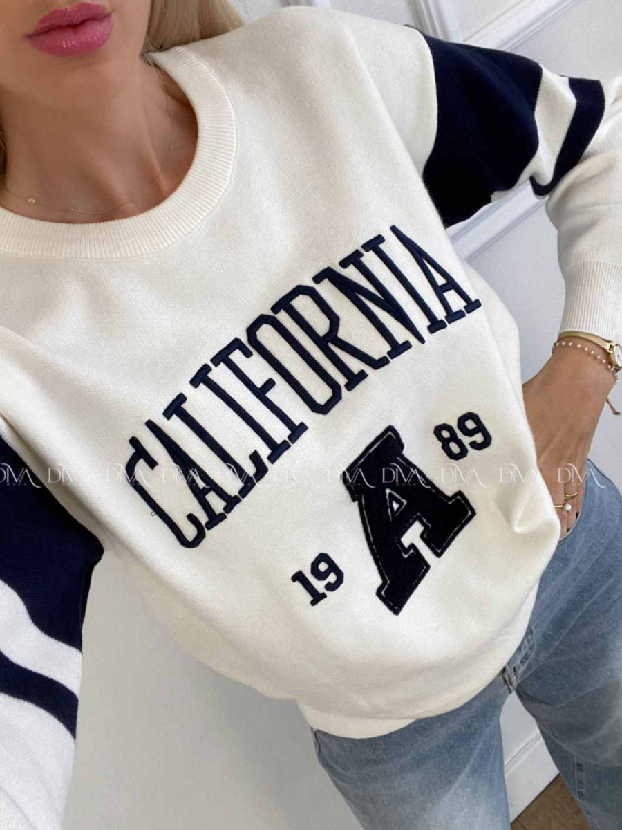 Sveter california smotanový A 30