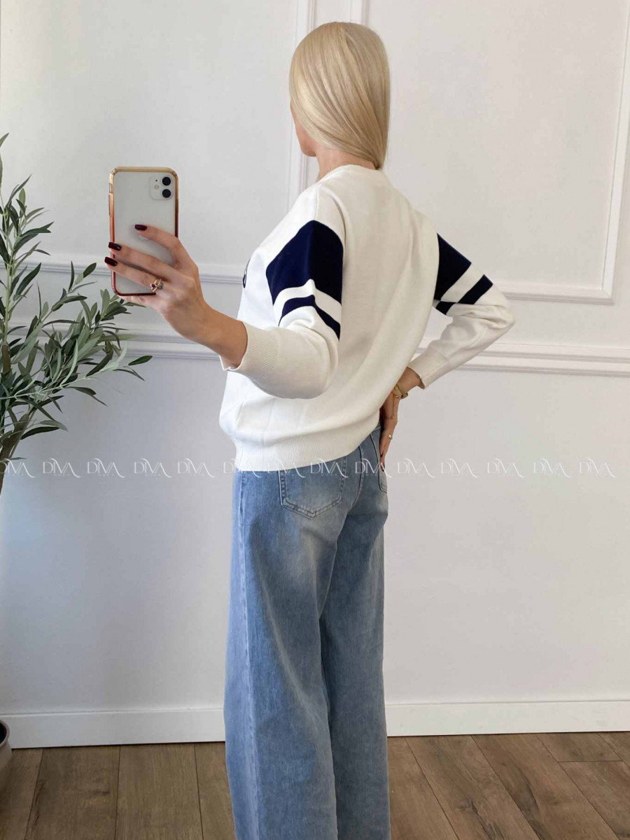 Sveter california smotanový A 30