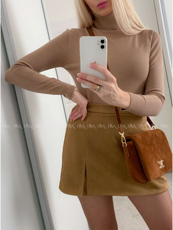 Basic hladký rolák hnedá S 23