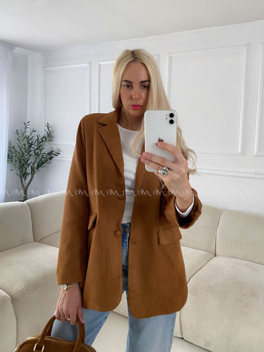 Jelenicové sako camel A 148