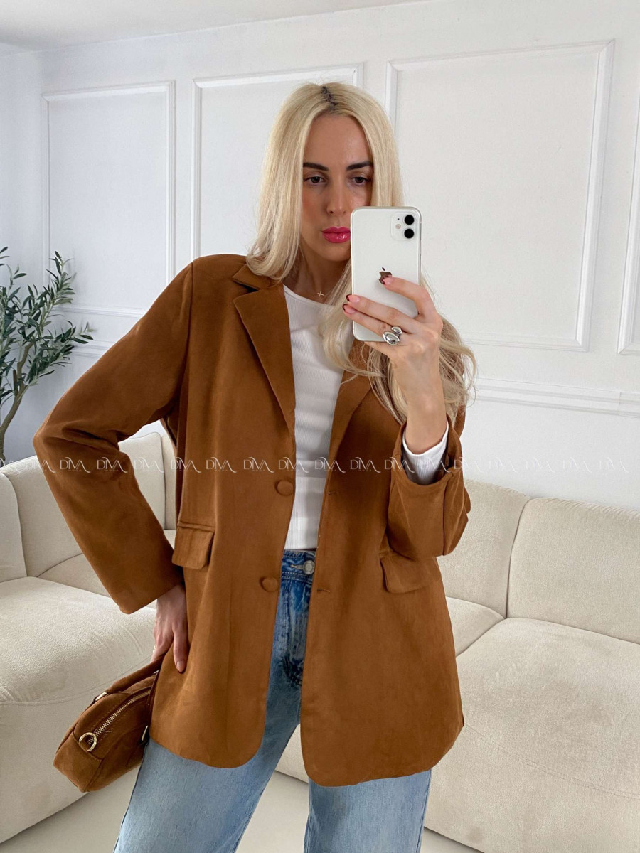 Jelenicové sako camel A 148