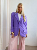 Oversize sako fialové P 175
