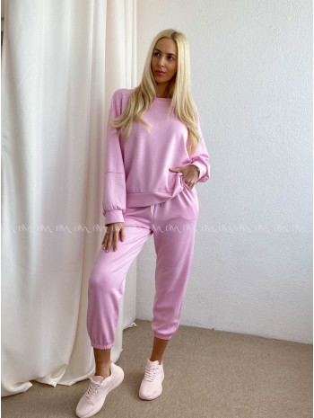 Teplákový komplet outfit baby pink AB 60