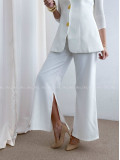 Elegantný komplet Selena biely AB 82