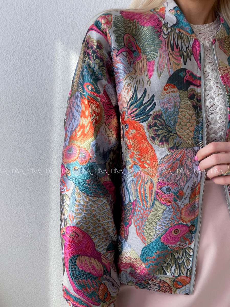 Prechodná farebná bunda parrot AB 6