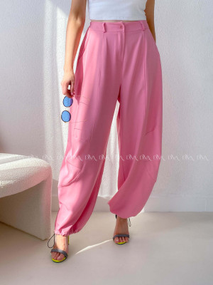 Široké pumpki ružové AB 122