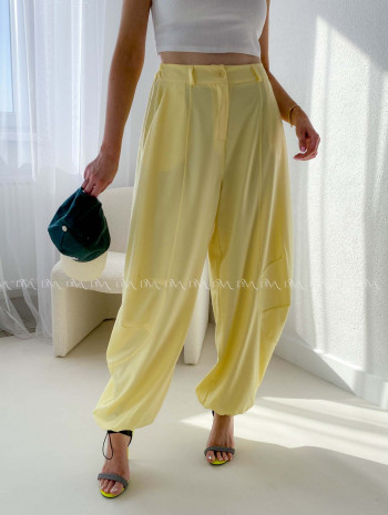 Široké pumpki žlté AB 122