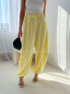 Široké pumpki žlté AB 122