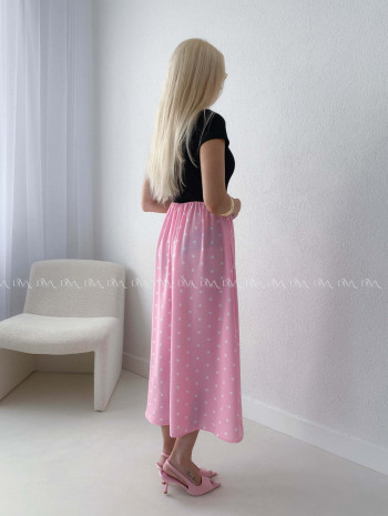 Bodkované šaty Doris R -Č AB 131