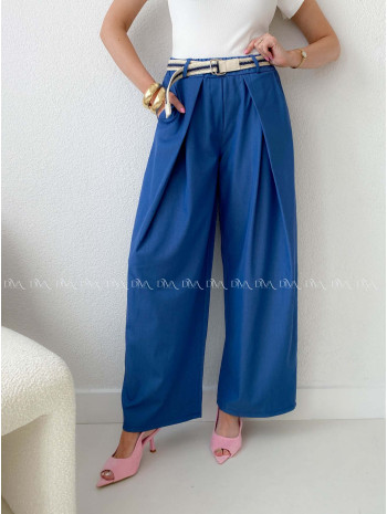 Ľahké nohavice atramentovo modré AB 211