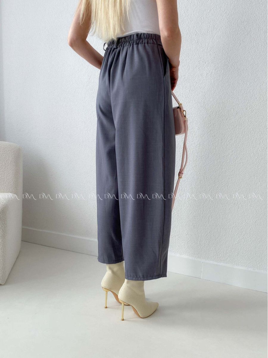 Zavinovacie barrel nohavice šedé AB 205