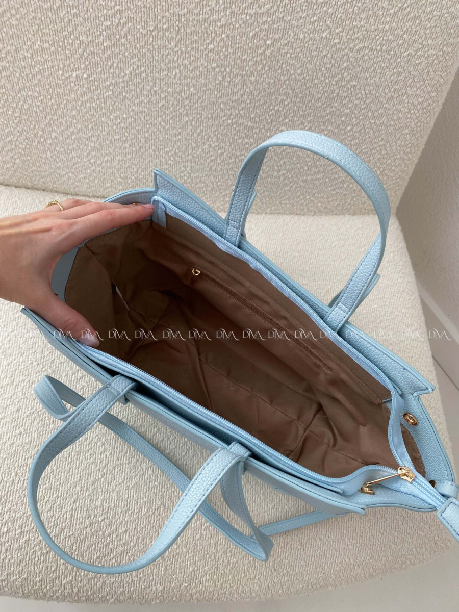 Shopper kabelka Gallantry baby blue